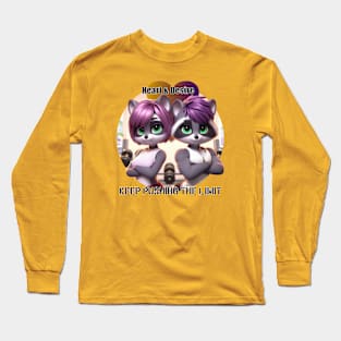 Heart & Desire Raccoons Long Sleeve T-Shirt